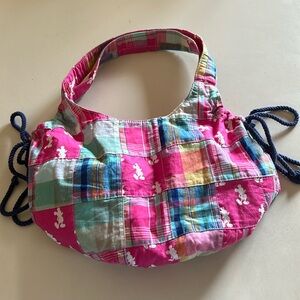 Walt Disney World Disneyland resort Mickey Mouse girls hobo patchwork purse bag